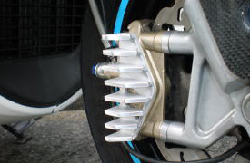 DERBI GP1 250用 ブレーキキャリパークーラー(前期型用)