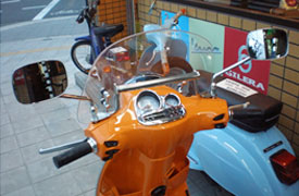 VESPA S125・S150用 ナビゲーションステー